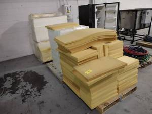 lot 442 image: Foam Rubber on (3) Pallets...