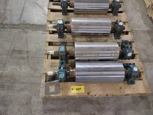lot 459 image: (4) Rollers, 16 x 8 with Dodge Ta...