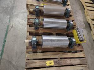 lot 460 image: (4) Rollers, 16 x 8 with Dodge Ta...