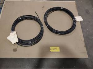 lot 481 image: (2) Rolls Copper Wire, 4 ga. Black ...
