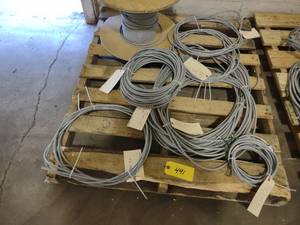 lot 491 image: (7) Rolls Copper Wire, Lapp 16 ga. ...