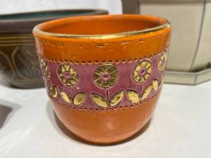 Lot of 4 Clay Pots