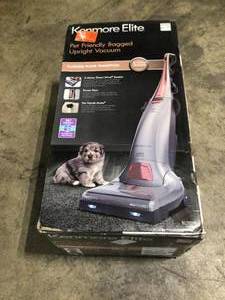 lot 32 image: KENMORE Elite Pet Friendly Bagged Upright Vacuum - New - Review all pictures
