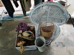 lot 361 image: Collection Of Wicker Items