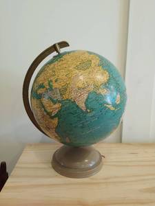 lot 318 image: Crams Universal Terrestrial Globe