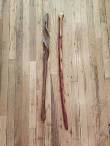 lot 324 image: Two Walking Sticks