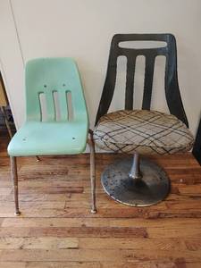 lot 202 image: Two Vintage Chairs