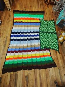 lot 217 image: Two Vintage Blankets