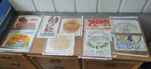 lot 227 image: Collection of Vintage Iron-On Decals
