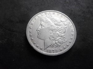1879 O Morgan Silver Dollar