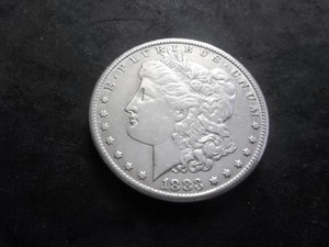 1883 CC Morgan Silver Dollar