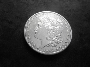 1884 S Morgan Silver Dollar