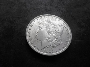 1885 O Morgan Silver Dollar