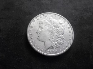 1890 Morgan Silver Dollar