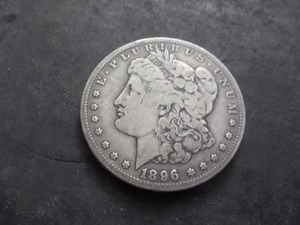 1896 S Morgan Silver Dollar