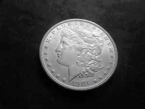 1901 O Morgan Silver Dollar