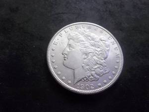1902 O Morgan Silver Dollar