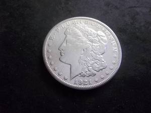 1921 S Morgan Silver Dollar