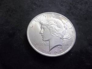 1922 Peace Silver Dollar