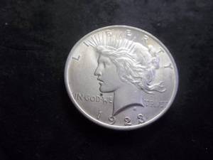 1923 Peace Silver Dollar