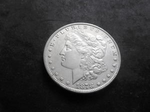 1878 Reverse Of 79 (3rd. Reverse) Morgan Silver Dollar