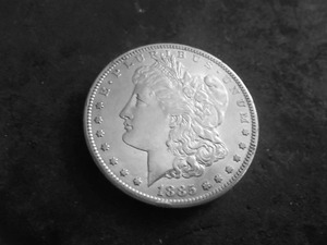 1885 S Morgan Silver Dollar