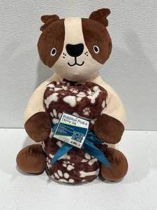 New Huggable Plush and Throw Set