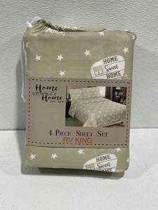 New 4 Piece Sheet Set