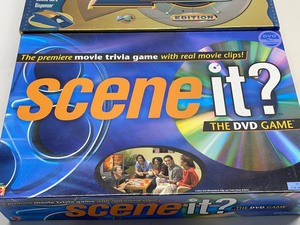Trivial Pursuit and Scene It Board Games