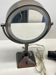 Lighted Make-up Mirror, Blow dryer and Straightener
