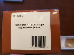 Tech Force 4-12X40 Scope