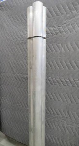 3 ALUMINUM DOCK POLES