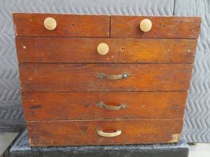 HAND MADE TOOL BOX. FULL OF GOOD STUFF.