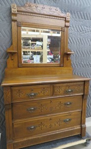 GORGEOUS DRESSER WITH TILTING MIRROR