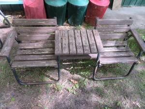 LAWN TABLE AND CHAIR SET