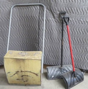 SNOW SCOOP AND SHOVELS