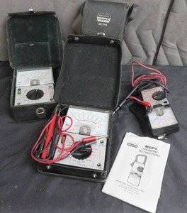3 ELECTRICAL TESTING INSTRUMENTS