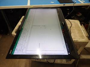 Sharp&nbspAquos LC-42LE540U TV  42 1920 x 1080 resolution screen  includes power cable  no remote