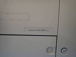 HP&nbsplaserjet 500 MFP M525 Printer&nbspPrint TechnologyLaserConnectivity TechnologyWi-Fi, USBPortsUSB, EthernetFunctionsCopy, Scan, PrintMax. Duty Cycle75,000 pagesmonthBlack Print SpeedUp to 42 ppm