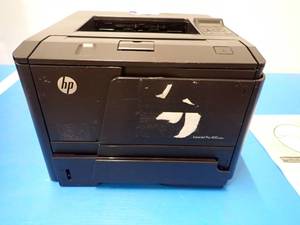 HP&nbspLaserJet Pro 400 M401n Printer&nbspPrint TechnologyLaserInterface TypeUSB, NICPortsUSB, EthernetFunctionsCopy, Paper Feeder, PrintBlack Print SpeedUp to 35 ppmMax. Duty Cycle50,000