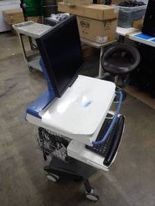 JACO&nbspUSxDEMO3 Medical Cart  Includes Monitor and Keyboard