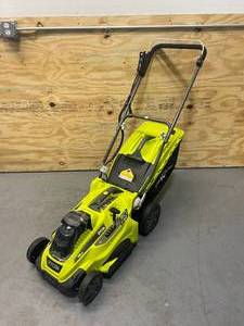 lot 4 image: RYOBI 16 in. 13 Amp Corded Electric Walk Behind Push Mower