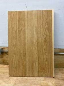 lot 112 image: HAMPTON BAY 1.5x34.5x24 in. Dishwasher End Panel in Natural Hickory