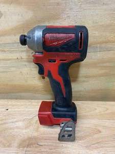 lot 12 image: MILWAUKEE M18 18-Volt Lithium-Ion Brushless Cordless 14 in. Impact Driver (Tool Only)