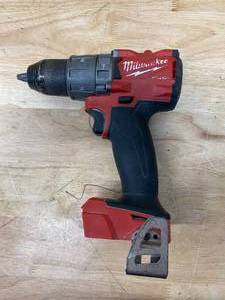 lot 13 image: MILWAUKEE M18 FUEL 18-Volt Lithium-Ion Brushless Cordless 12 in. Hammer DrillDriver (Tool-Only)