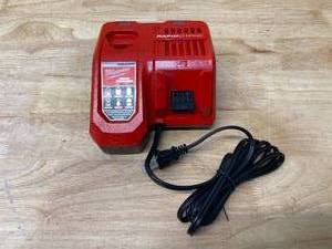 lot 17 image: MILWAUKEE M12 and M18 12-Volt18-Volt Lithium-Ion Multi-Voltage Rapid Battery Charger