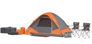 lot 19 image: OZARK TRAIL 22-Piece Camping Tent Combo