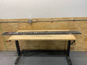 lot 58 image: RUBBERMAID Lot of 3-  FastTrack Garage 84 in. Hang Rail Track Storage Systems