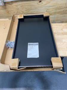 lot 66 image: HUSKY 2-Pack Steel Shelf Set in Black (36 in. W x 21 in. D) for Ready-to-Assemble 36 in. Garage Gear Cabinet