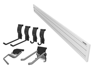 lot 72 image: HUSKY Garage Slat Wall Starter Kit (8-Piece)